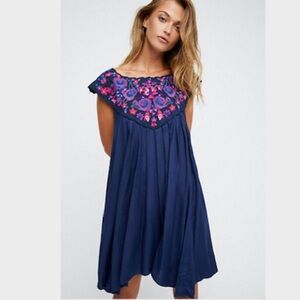 NWOT Free People In the Flower Mini Dress